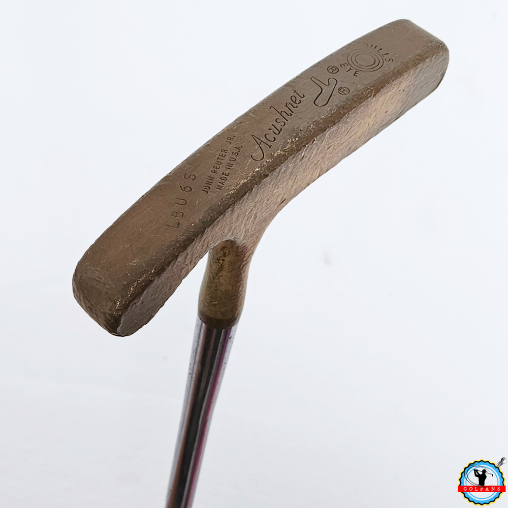 Acushnet BullsEye John Reuters Jr. Blade 2-Way Putter LB U 6S Steel 36" FAIR"